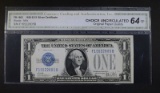 1928 B $1 SILVER CERTIFICATE 