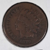 1870 INDIAN HEAD CENT  VG
