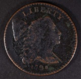 1794 LARGE CENT  VF