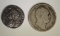 1758 SHILLING MID/HIGH GRADE 1836 ½ CROWN