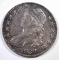 1830 BUST HALF DOLLAR, AU/UNC, VERY NICE COIN