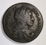 1683 BRITISH HALF PENNY NICE MID-GRADE COIN
