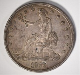1877 TRADE DOLLAR, AU