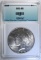 1934 PEACE DOLLAR, EMGC GEM BU