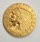 1912 $2.5 GOLD INDIAN BU