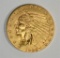 1926 $2.5 GOLD INDIAN CH BU