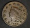 1828 LARGE CENT SMALL WIDE DATE  F-VF