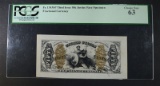 1863 FIFTY CENTS FRACTIONAL CURRENCY THIRD ISSUE