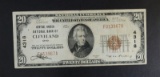 1929 $20 TY1 NATIONAL CURRENCY CH.VF