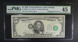 1969 $5 FEDERAL RESERVE NOTE PMG 45