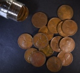 1909 VDB LINCOLN CENT ROLL ( 50 )