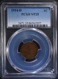 1914-D LINCOLN CENT PCGS VF 25