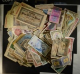 OVER 225 FOREIGN CURRENCY PIECES