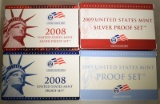 2008 & 2009 SILVER PROOF SETS & PROOF