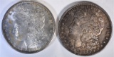 1882 & 1900 CH BU MORGAN DOLLARS