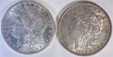 1896 & 1903 CH BU MORGAN DOLLARS