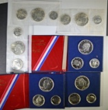 (6) 3-Piece Bicentennial Silver Sets