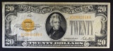 NICE 1928 $20.00 GOLD CERTIFICATE, VF+