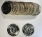 MIXED DATE BU ROLL OF 40% SILVER KENNEDY HALVES