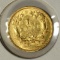 1862 $1 PRINCESS HEAD GOLD COIN CHBU