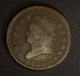 1814 CLASSIC HEAD LARGE CENT  VG