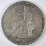 1875-CC TRADE DOLLAR  XF