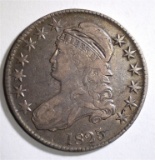 1825 BUST HALF DOLLAR, XF