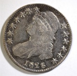 1826 BUST HALF DOLLAR, XF