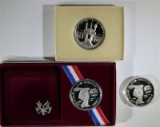 Olympic Silver Commemorative Set.