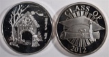 CLASS OF 2012 & 2013 CHRISTMAS SILVER ROUNDS