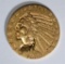 1910-S $5.00 GOLD INDIAN CH BU+