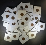 100-CIRC MIXED DATE INDIAN CENTS IN COIN FLIPS