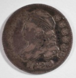 1820 CAPPED BUST DIME, VF