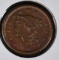 1848 LARGE CENT CH.BU BROWN