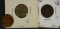 INDIAN CENT LOT: 1860 VG, 66 GOOD & 71 GOOD