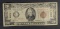 1934-A $20.00 HAWAII FEDERAL RESERVE NOTE, CIRC