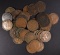 50 CANADIAN LARGE CENTS: MIXED AVE CIRC