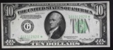 1934 A $10 FEDERAL RESERVE NOTE CH.CU