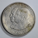 1923 MONROE COMMEM HALF DOLLAR, CH BU