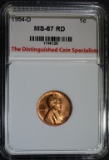 1954-D LINCOLN CENT TDCS SUPERB GEM BU