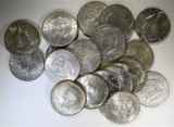 20 - 90% SILVER KENNEDY HALF DOLLARS