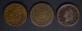 3-PATRIOTIC CIVIL WAR TOKENS