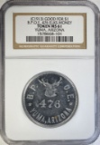 (C1913) GOOD FOR $1 TOKEN NGC MS 61