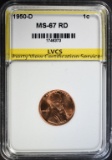 1950-D LINCOLN CENT LVCS SUPERB GEM