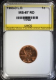 1960-D Lg Dt LINCOLN CENT LVCS SUPERB