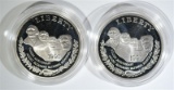 (2) 1991 Mount Rushmore Commemoratives.