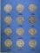 NICE COMPLETE SET  FRANKLIN HALF DOLLARS 1948-63