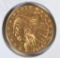 1926 $2.50 GOLD INDIAN  AU