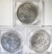 1880, 1882-O, 1883-O MORGAN DOLLARS  UNC/BU