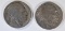 1924-D FINE & 1925-S VF BUFFALO NICKELS